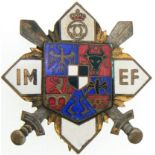Badge of the Military Institute of Physical Education, instituted in 1930