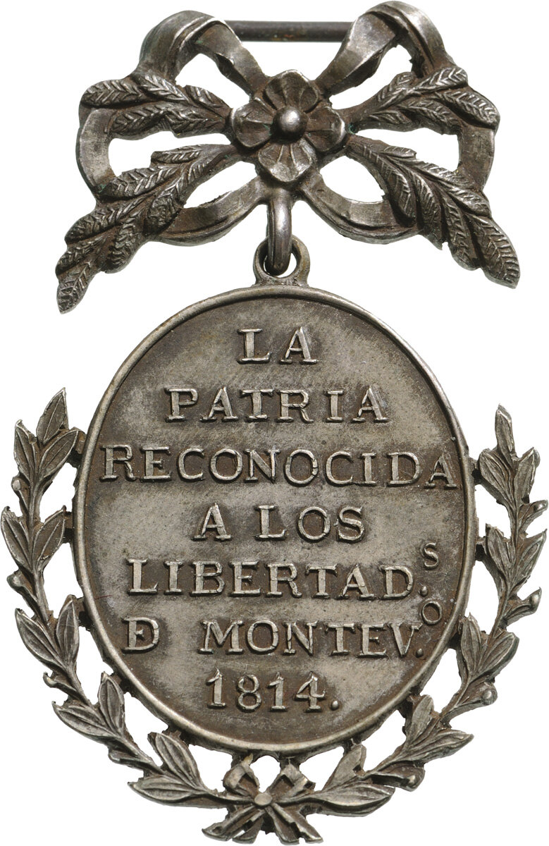 Medal for Toma de Montevideo, instituted in 1814 - Image 2 of 2