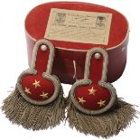 Administration Captain Parade shoulderboards, md 1930, in original box