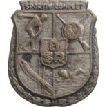 Sportsman Badge (Complete Sportsman), 2nd Class, Miniature, instituted in 1942