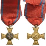 Service Honor Badge 1st Class for 25 Years, 1891