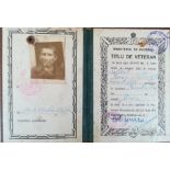 1st WW Veteran ID booklet