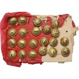 Lot of 200 military Buttons, 1873- 1941