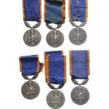 Lot of 10. Country 's Upsurge Medal, 1913