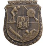 Sportsman Badge (Complete Sportsman), 3rd Class, Miniature, instituted in 1942