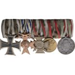 Medal Bar with 5 Decorations