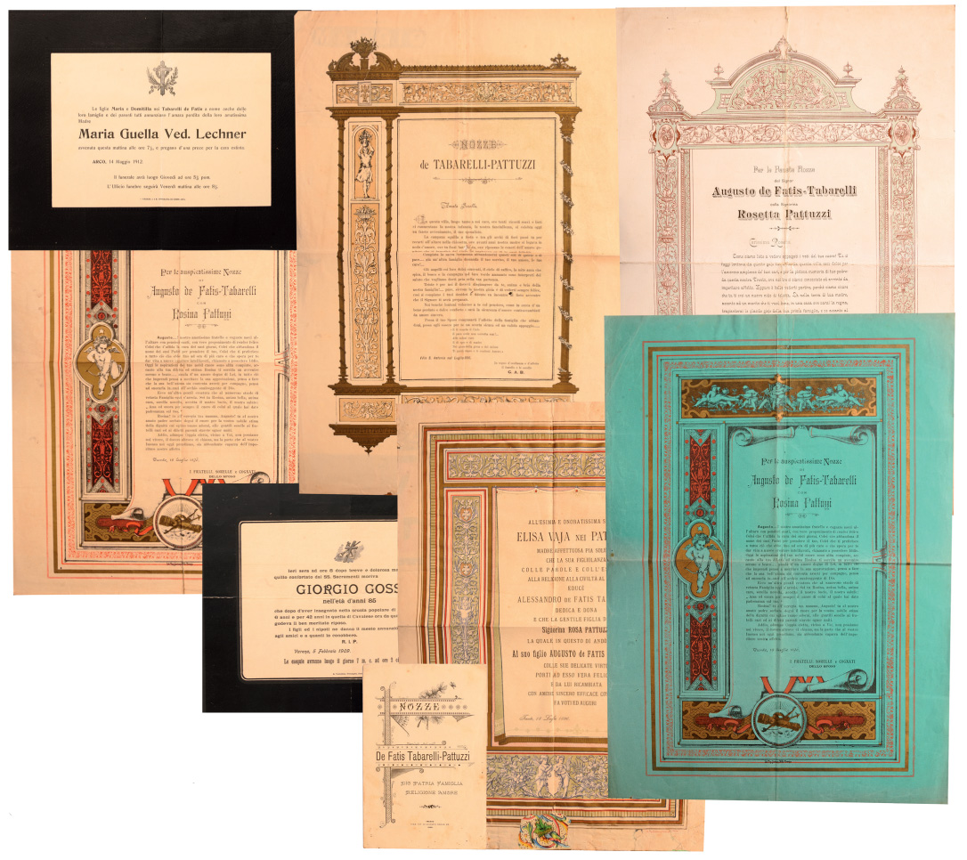 Personnal group of 8 Documents