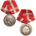 Silver Medal of Merit Christian X (1912-1947), instituted in 1792