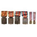 Lot of 3 Medal for Peace, Duke of Caxias
