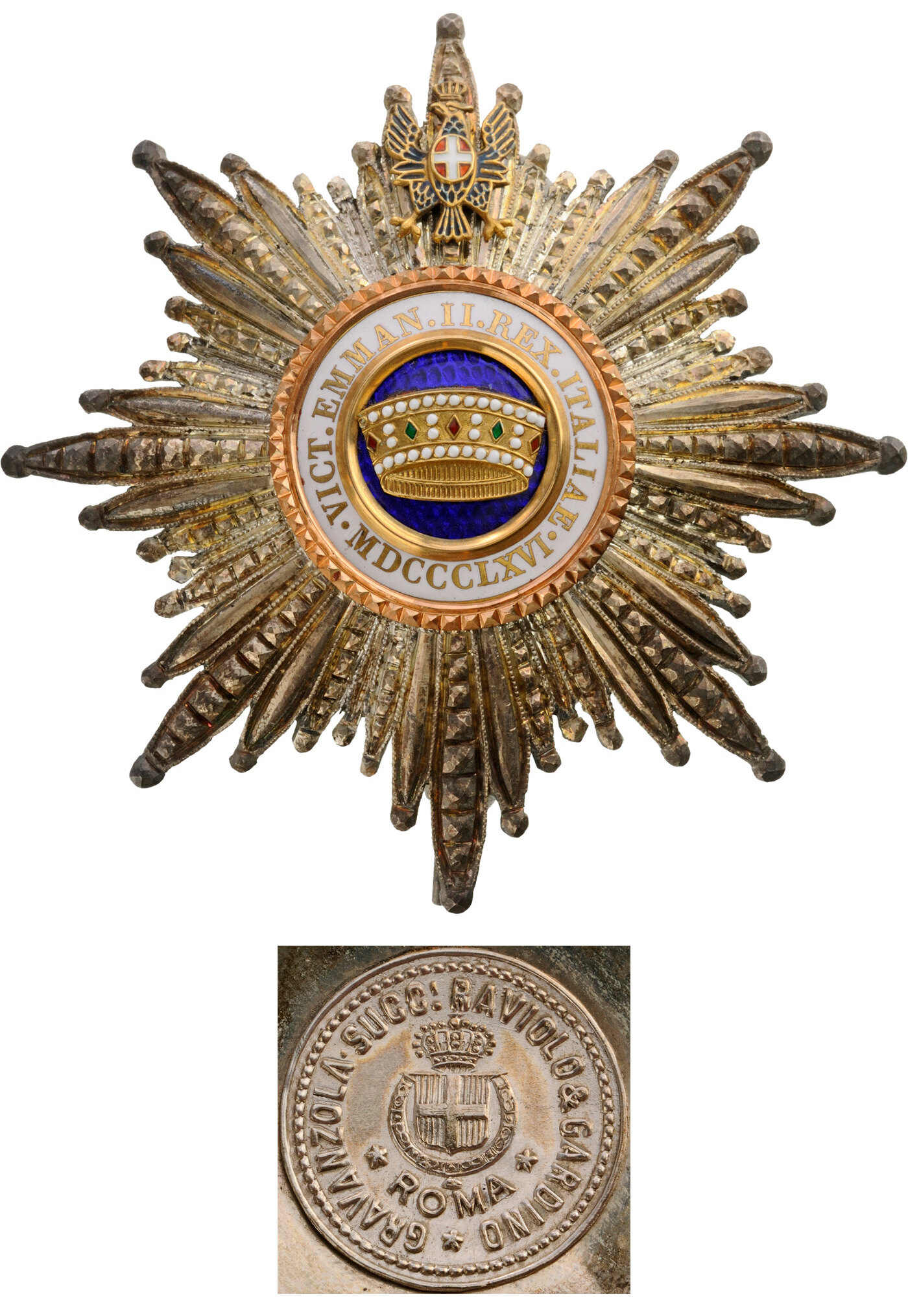 ORDER OF THE CROWN OF ITALY - Image 8 of 8