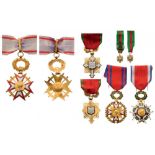 Lot of 6 Medals of various Philanthropic Societies, different models