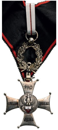 MERIT CROSS OF THE POLISH FIGHTERS AND RESISTANCE IN FRANCE, 1939