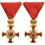 DECORATION OF MERIT IN GOLD, 1st Class
