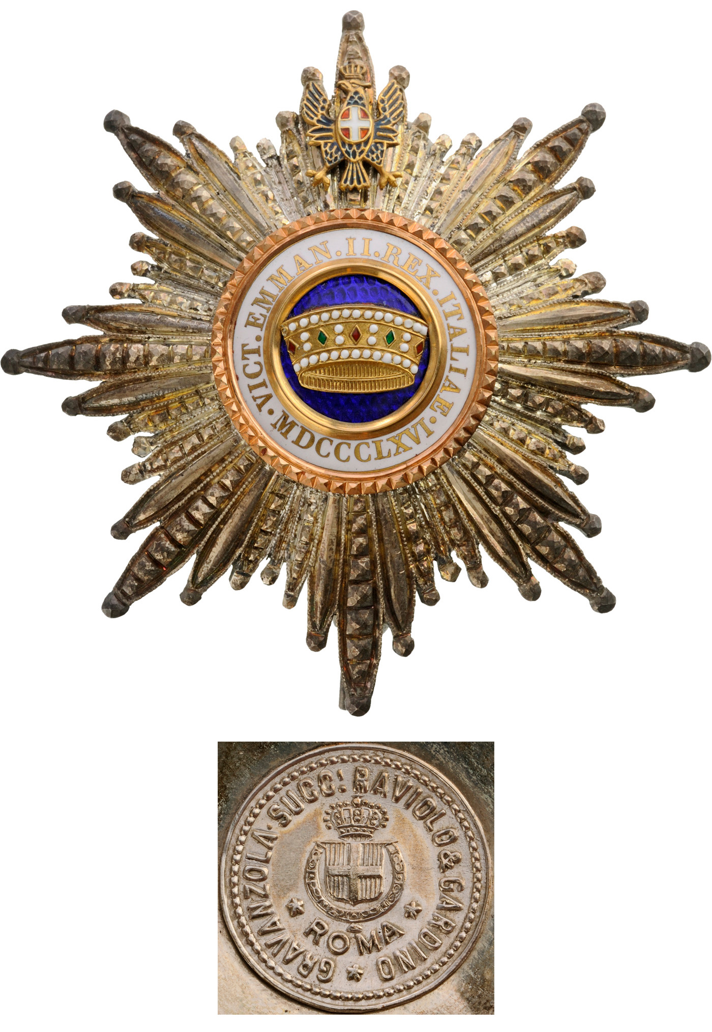 ORDER OF THE CROWN OF ITALY - Image 7 of 8