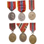 Lot of 10. Carol I - 40 Years Jubelee Medal 1906