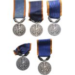 Lot of 10. Country 's Upsurge Medal, 1913