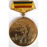 MEDAL FOR THE 40TH ANNIVERSARY OF THE LIBERATION FROM THE FASCIST DOMINATION, instituted in 1984