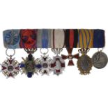 Group of Orders (4) and Medals (3)