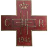 Distinctive Insignia of the National Society of the Red Cross, 1941