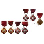 Lot of 7 CROSS OF MERIT