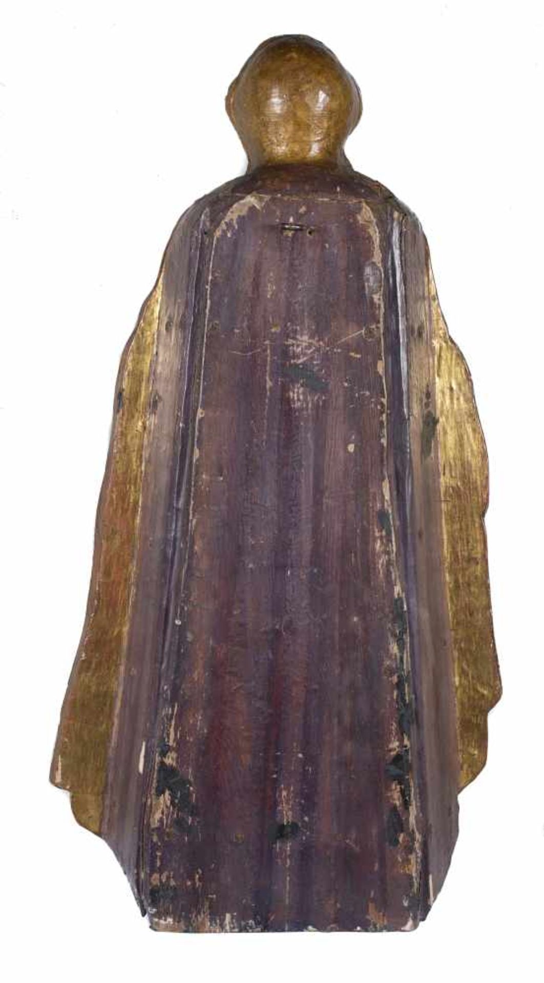 Immaculate Conception. Carved and polychromed wooden sculpture. Castilian School. Valladolid. 16th - Bild 5 aus 6