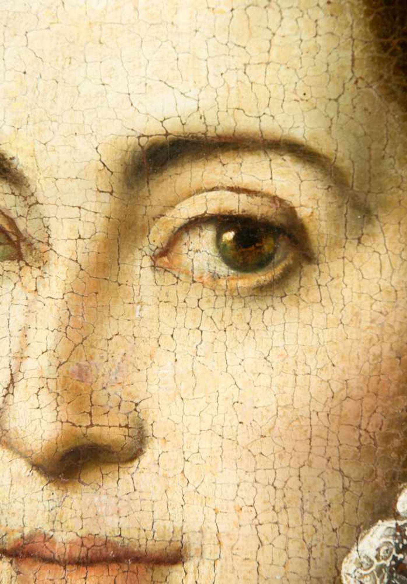 Attributed to Sofonisba Anguissola (Cremona, c. 1535 - Palermo, 1625) "Portrait of the Infanta - Bild 6 aus 9