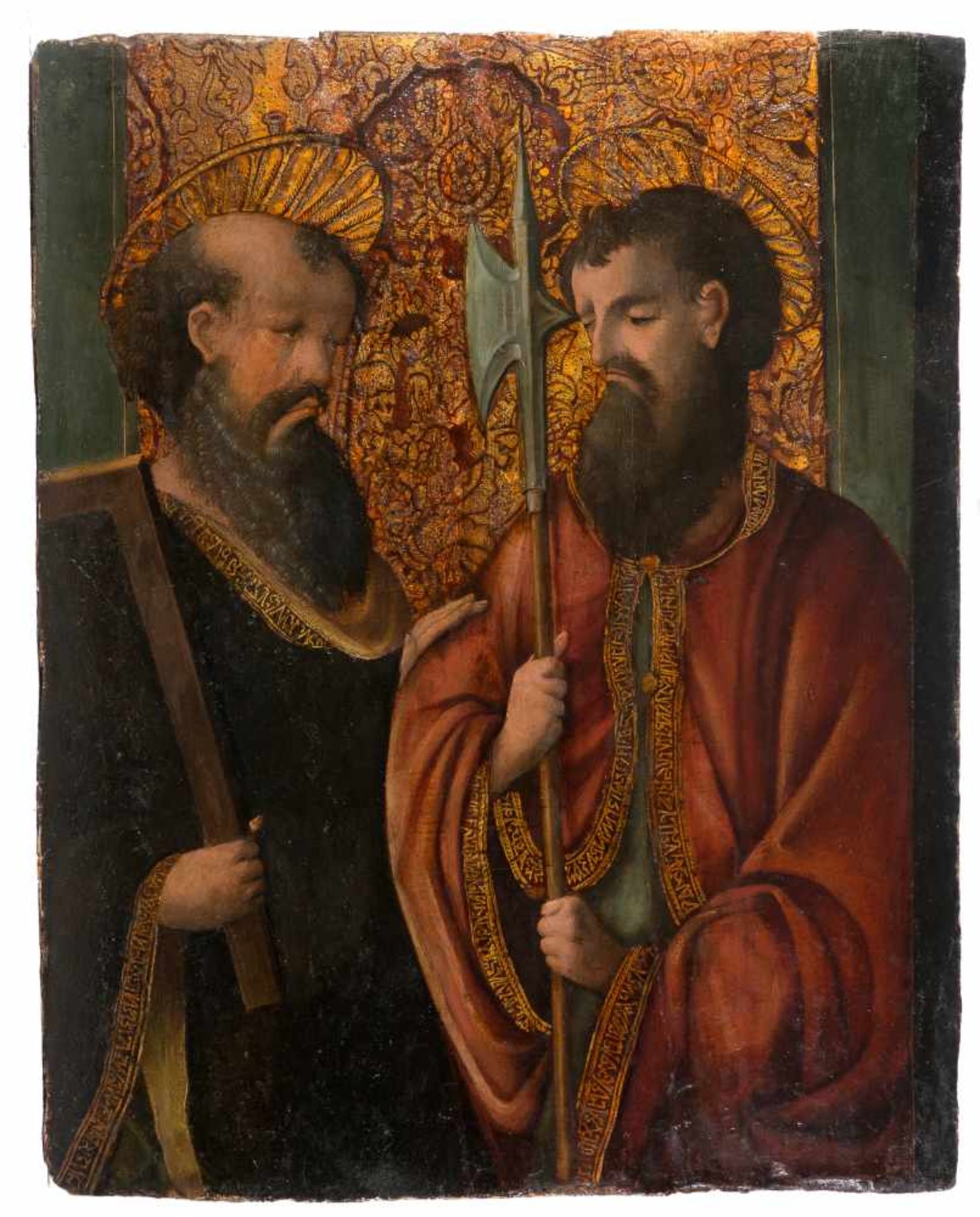 Andrés de Melgar (Benavente, c. 1500 - Santo Domingo de la Calzada, 1557) Tempera on panel. 87 x