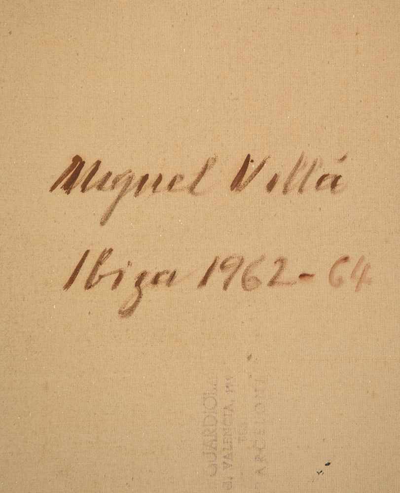 Miquel Villá Bassols (Barcelona, 1901 - Masnou, 1988)"Desnudo de espaldas" (Nude from the back)Oil - Image 3 of 4