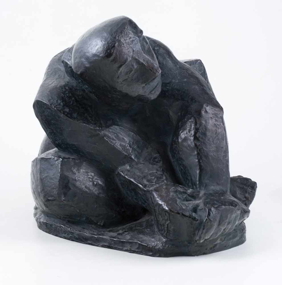 Honorio García Condoy (Zaragoza, 1900 - Madrid, 1953) Bronze lost wax sculpture. 1943. Signed and - Image 4 of 6