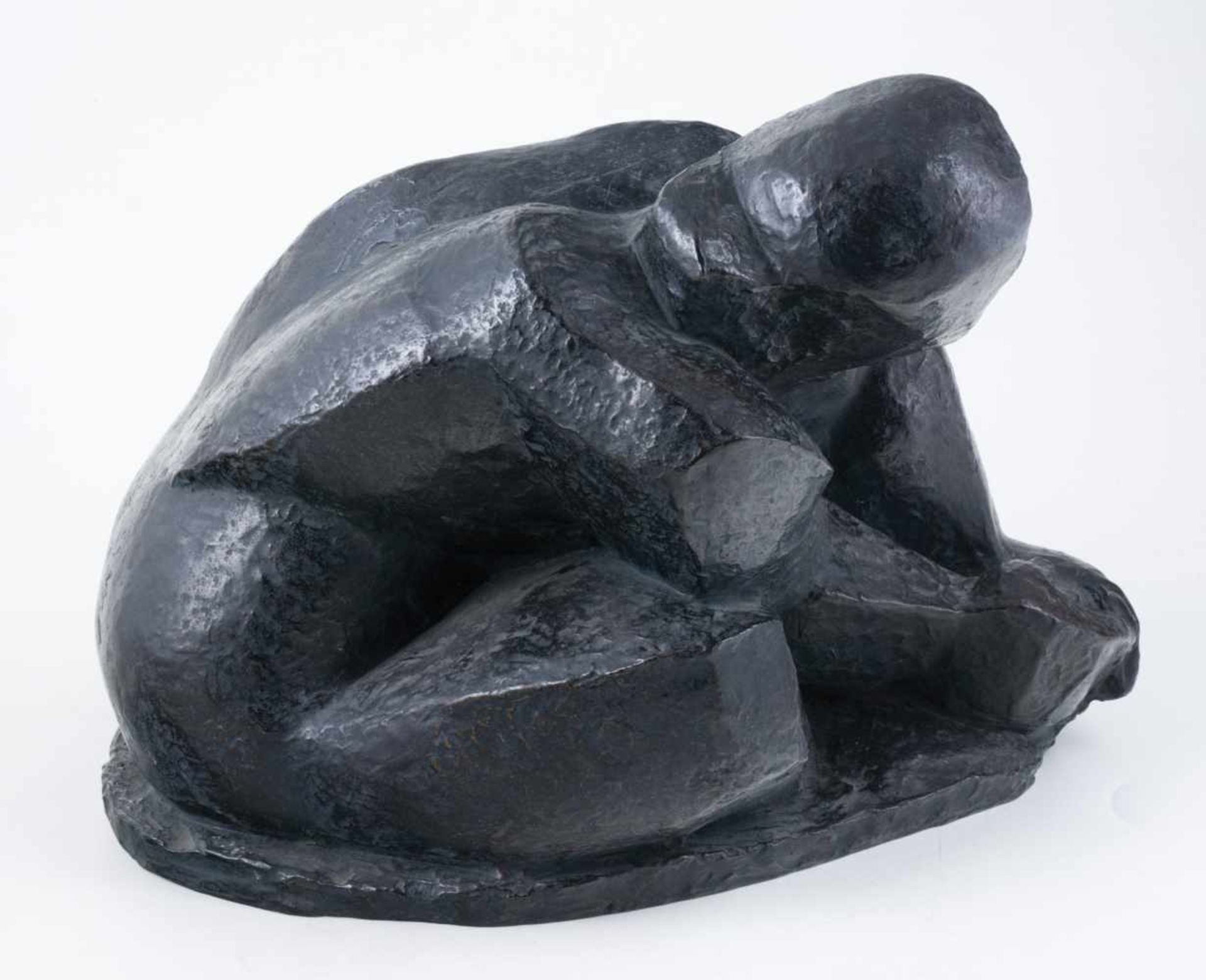 Honorio García Condoy (Zaragoza, 1900 - Madrid, 1953) Bronze lost wax sculpture. 1943. Signed and - Bild 5 aus 6