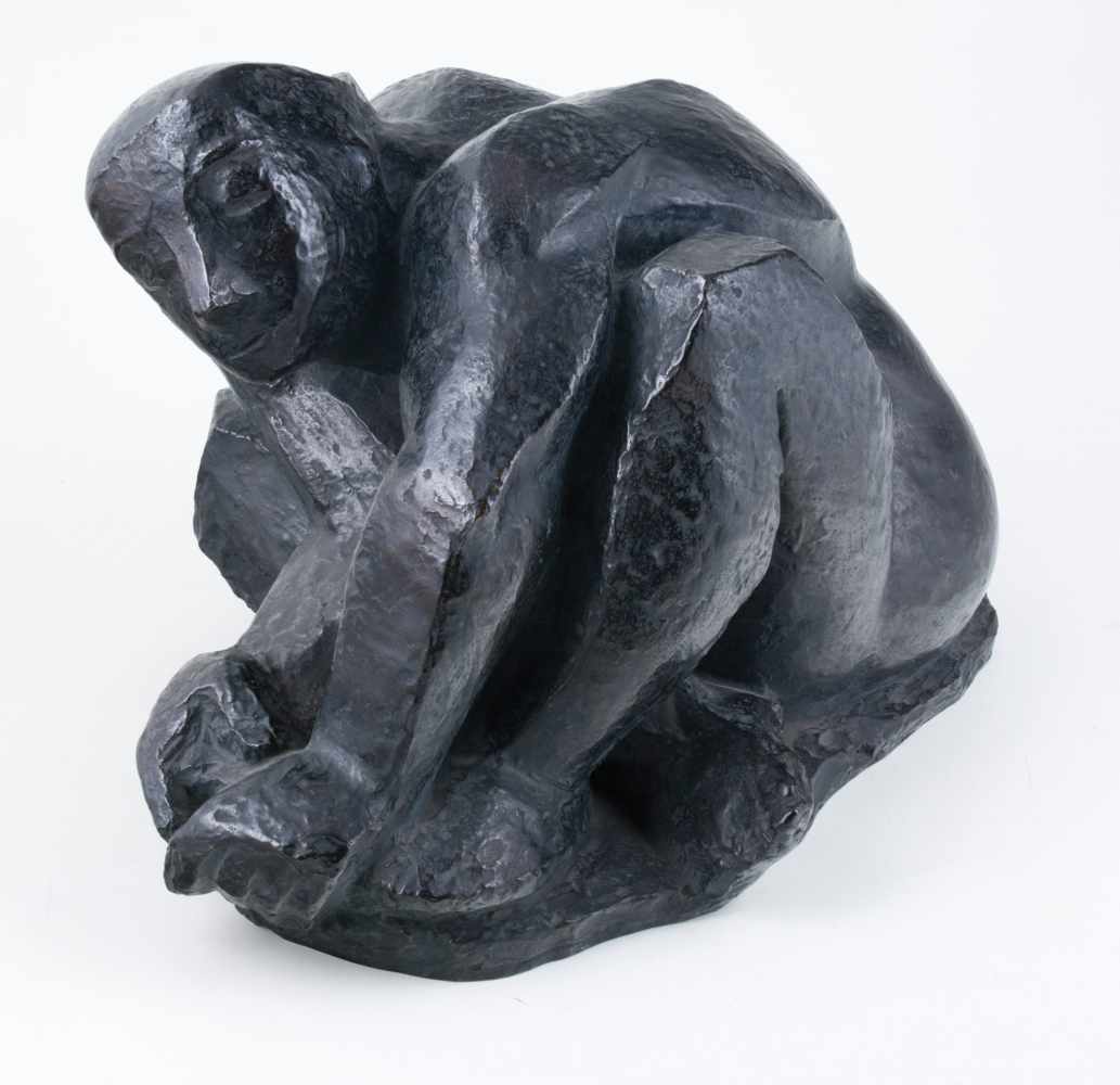 Honorio García Condoy (Zaragoza, 1900 - Madrid, 1953) Bronze lost wax sculpture. 1943. Signed and - Image 3 of 6