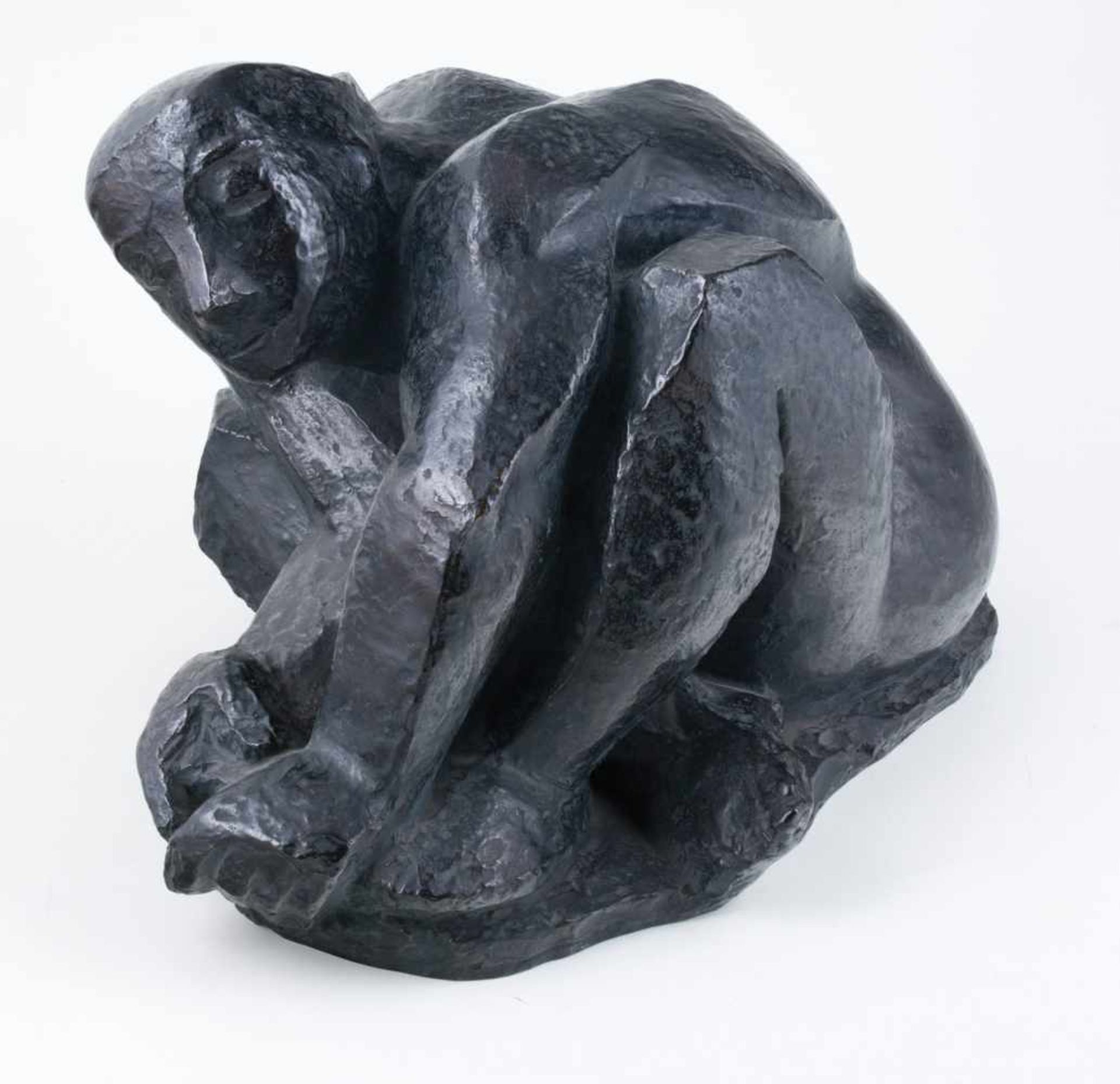 Honorio García Condoy (Zaragoza, 1900 - Madrid, 1953) Bronze lost wax sculpture. 1943. Signed and - Bild 3 aus 6
