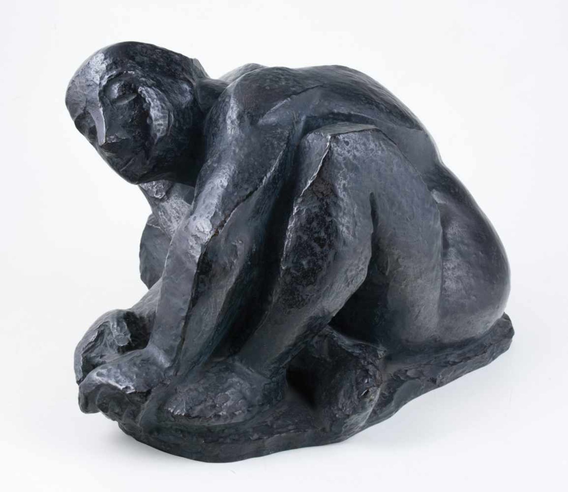 Honorio García Condoy (Zaragoza, 1900 - Madrid, 1953) Bronze lost wax sculpture. 1943. Signed and - Bild 2 aus 6