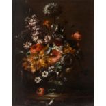 17th-century Italian school"Still life of flowers"Oil on canvas. 64 x 50 cm.- - -22.00 % buyer's