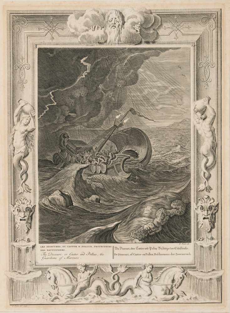 Bernard Picart (Paris, 1673 - Amsterdam, 1733)"Metamorphosis of Ovid"Set of six engravings. Plate