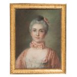 18th century French School "Lady"Pastel on paper. 60 x 45 cm.- - -22.00 % buyer's premium on the
