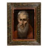 "Saint Jerome" 16th century School of Toledo. Follower of Domenikos Theotokopoulos, El Greco, (