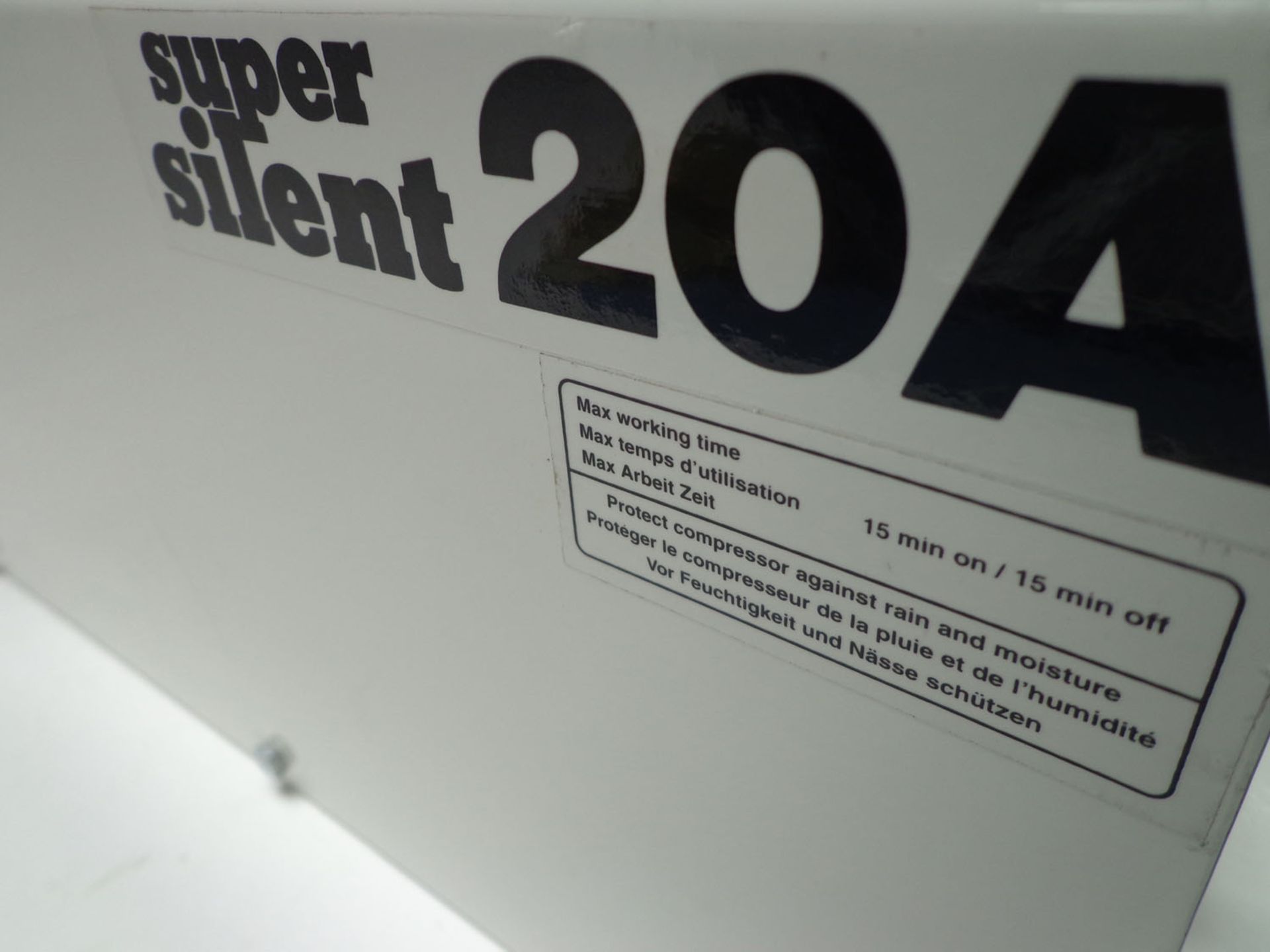 Super Silent 20A Compresser. - Image 4 of 4