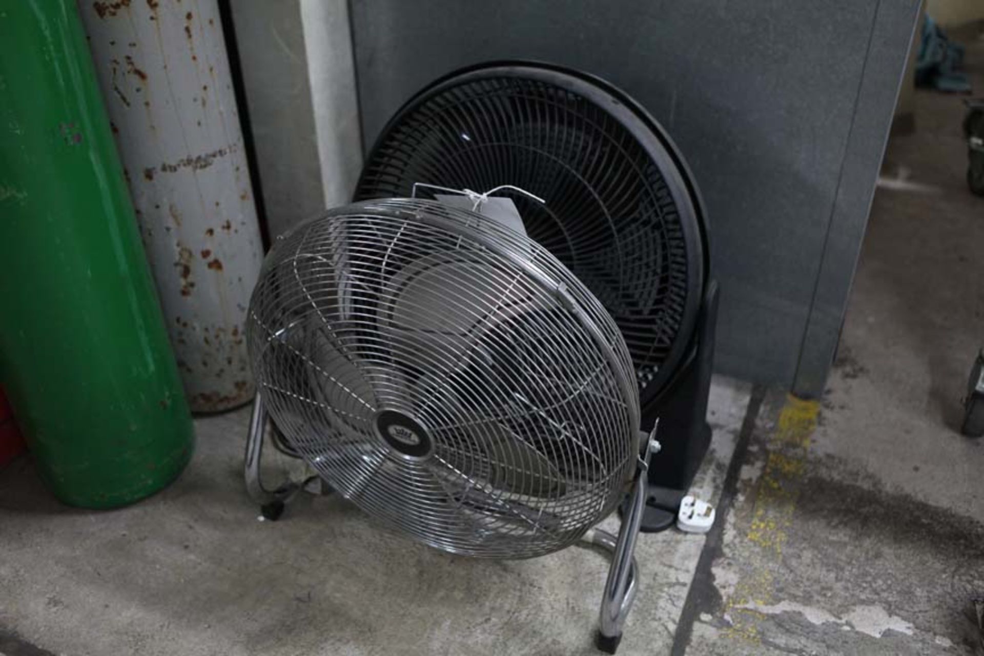 2 Floor Standing ventilation fans