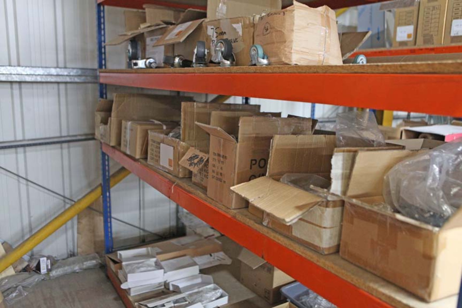 Shelf of cabinet feet and End Caps