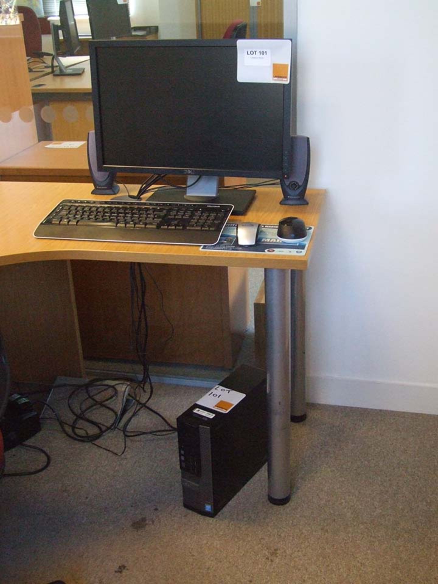 DELL Optiplex 9020 Computer BQPMQ02 with DELL 22" Monitor & Microsoft wireless keyboard & mouse