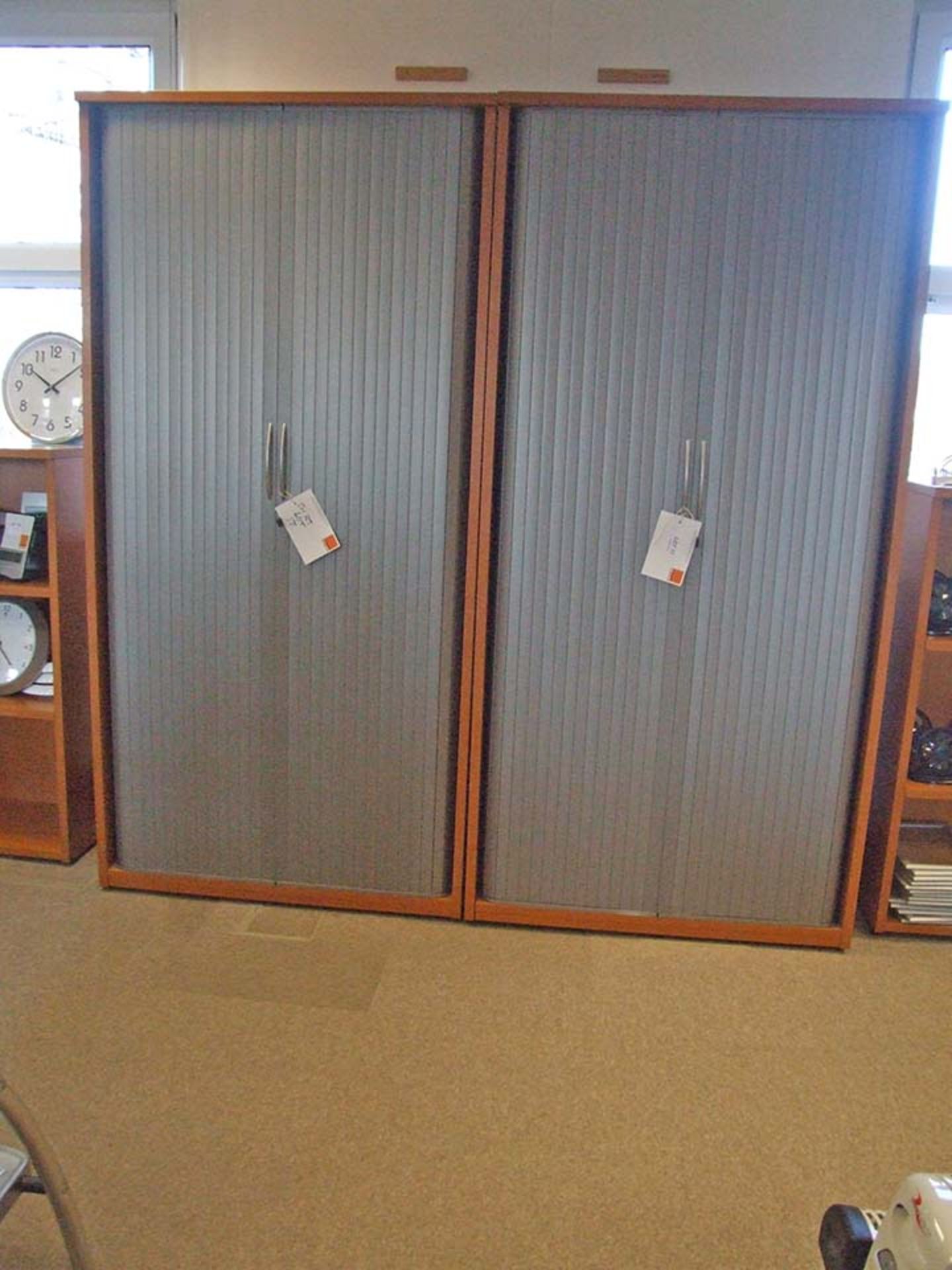 2 Tambour front cupboards 2000 tall