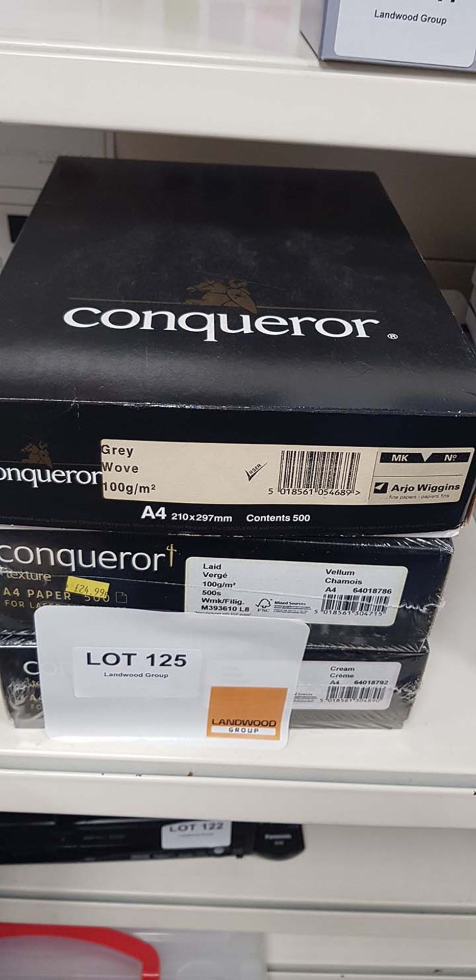 3 Boxes of Conqueror Writing Paper