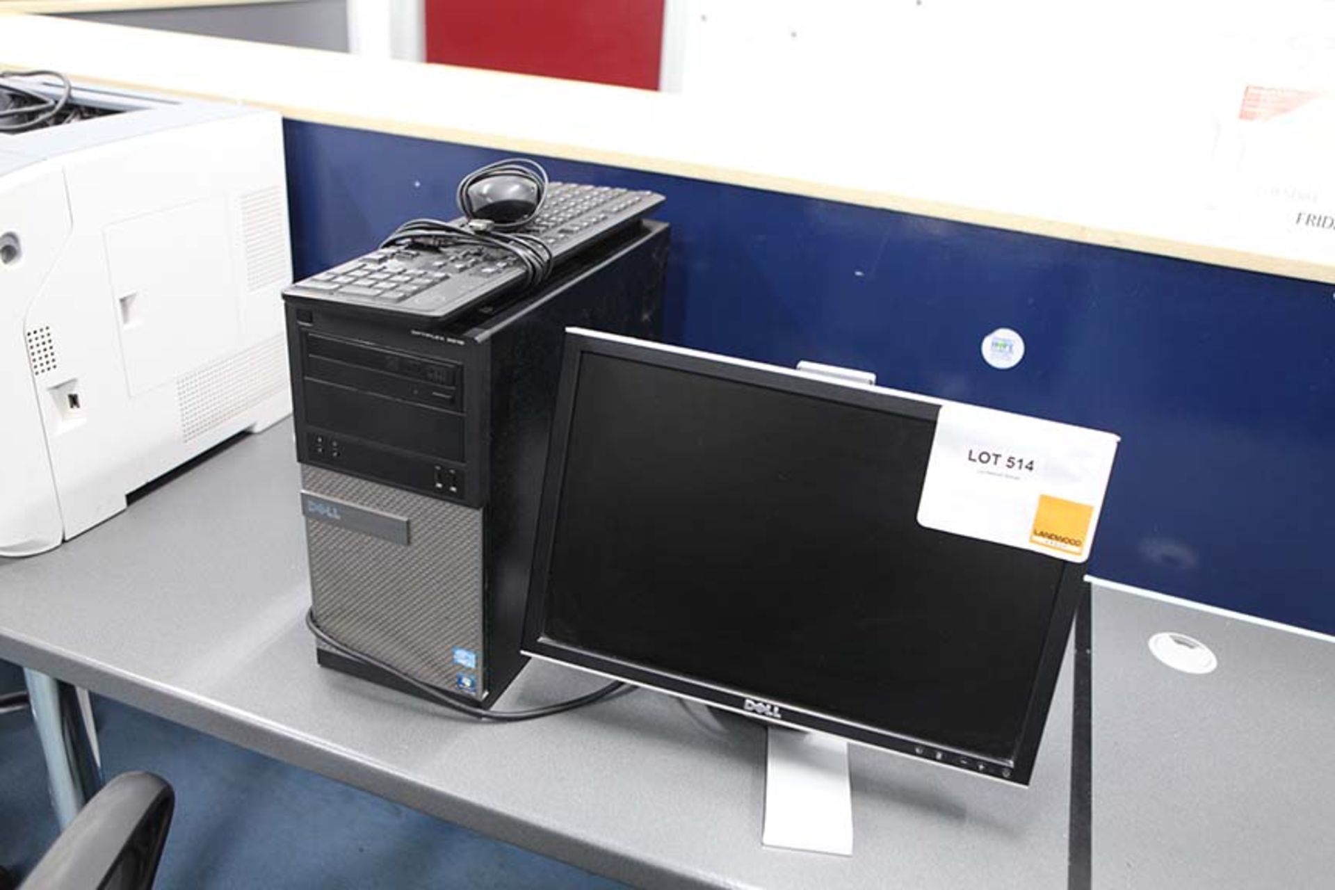 DELL Optiplex 3010 Computer with DELL 17" monitor