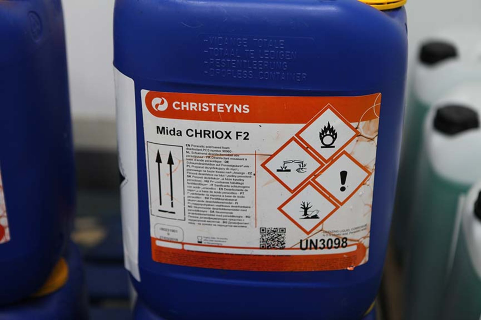 CHRISTEYNS Mida Chriox F2 Foam Disinfectant 3 x 20 Kg