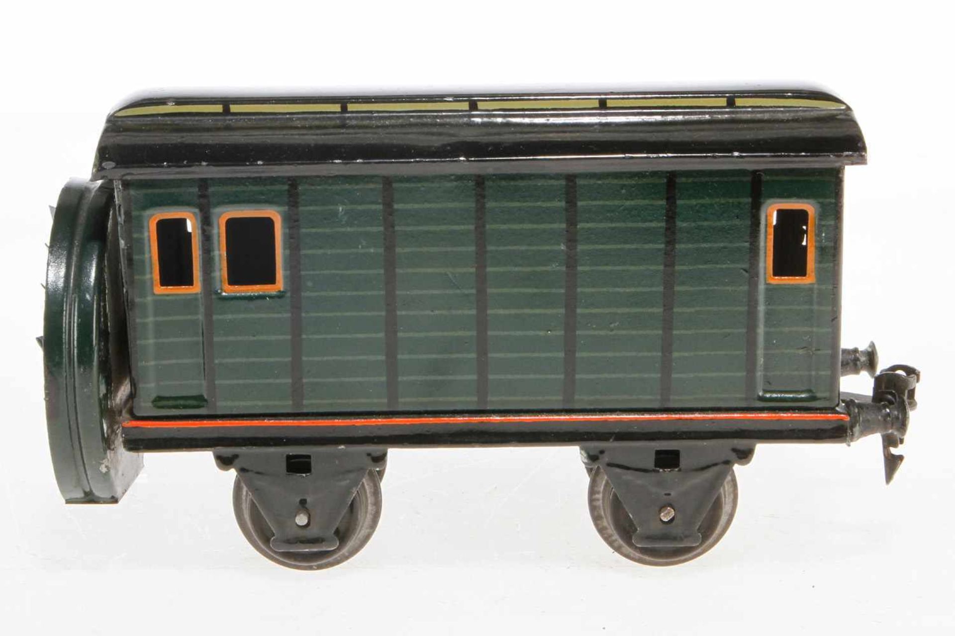 Märklin Schneeschleuderwagen 1890, S 1, HL, LS tw ausgebessert, gealterter Lack, L 20, sonst noch