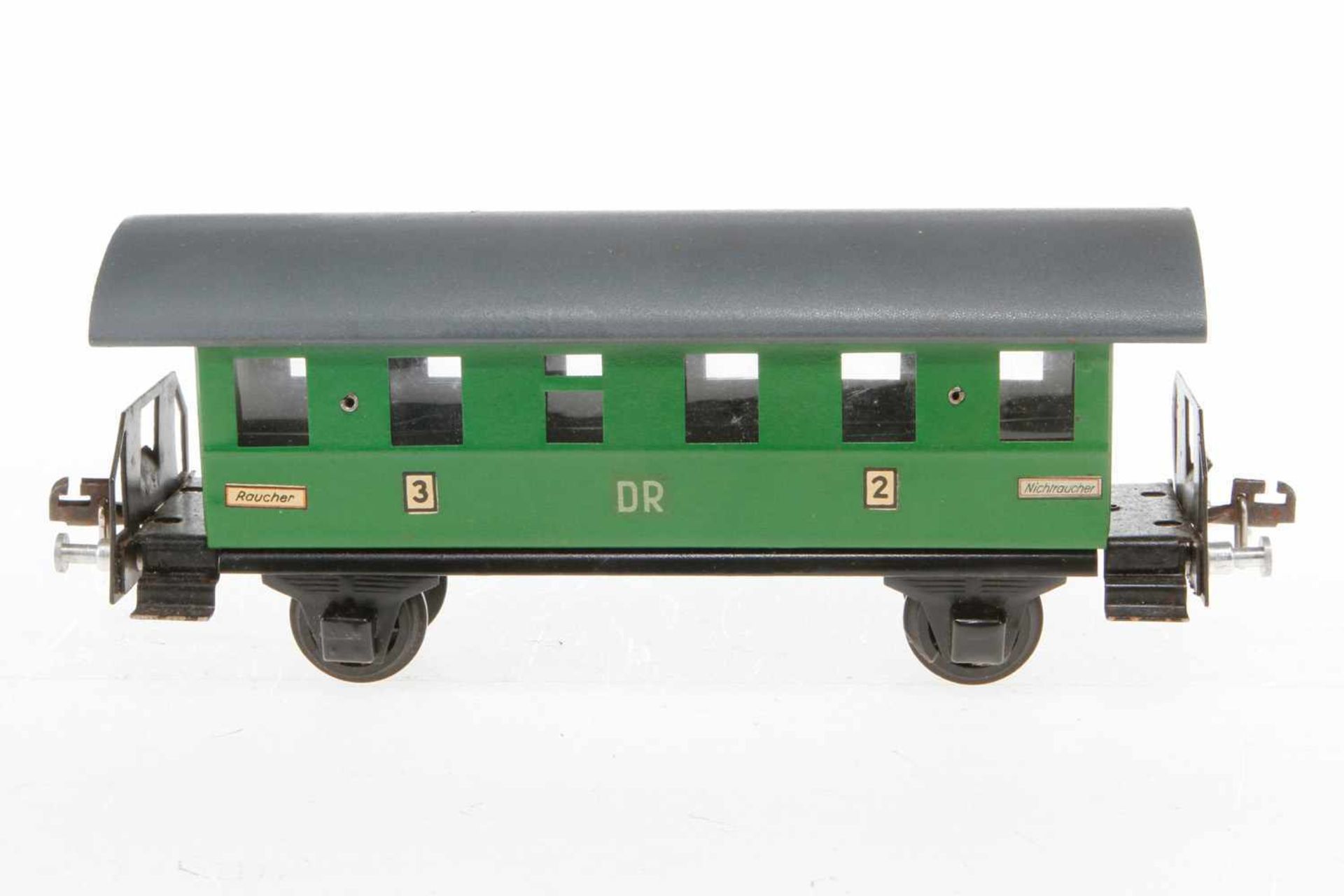 Liebmann/Stadtilm Personenwagen 108/47, S 0, grün, LS und Alterungsspuren, L 24, Z 2