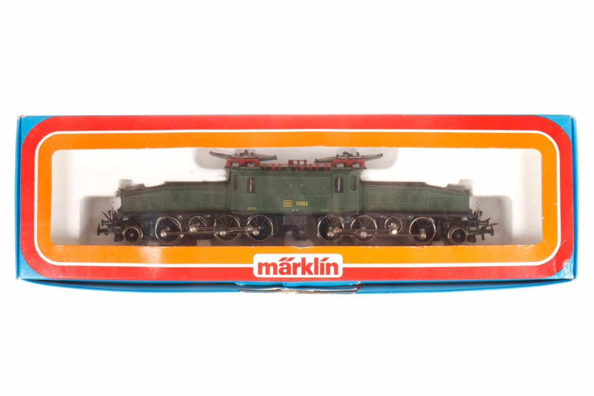 Märklin E-Lok "13302" 3056, S H0, grün, Alterungsspuren, OK, Z 2