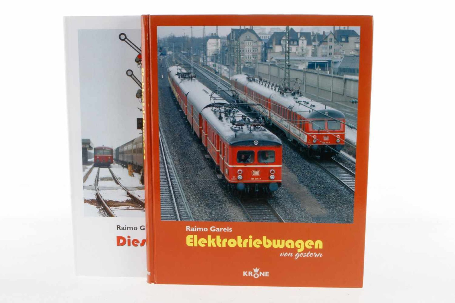 2 Eisenbahnbücher "Elektrotriebwagen" und "Diesellokomotiven"