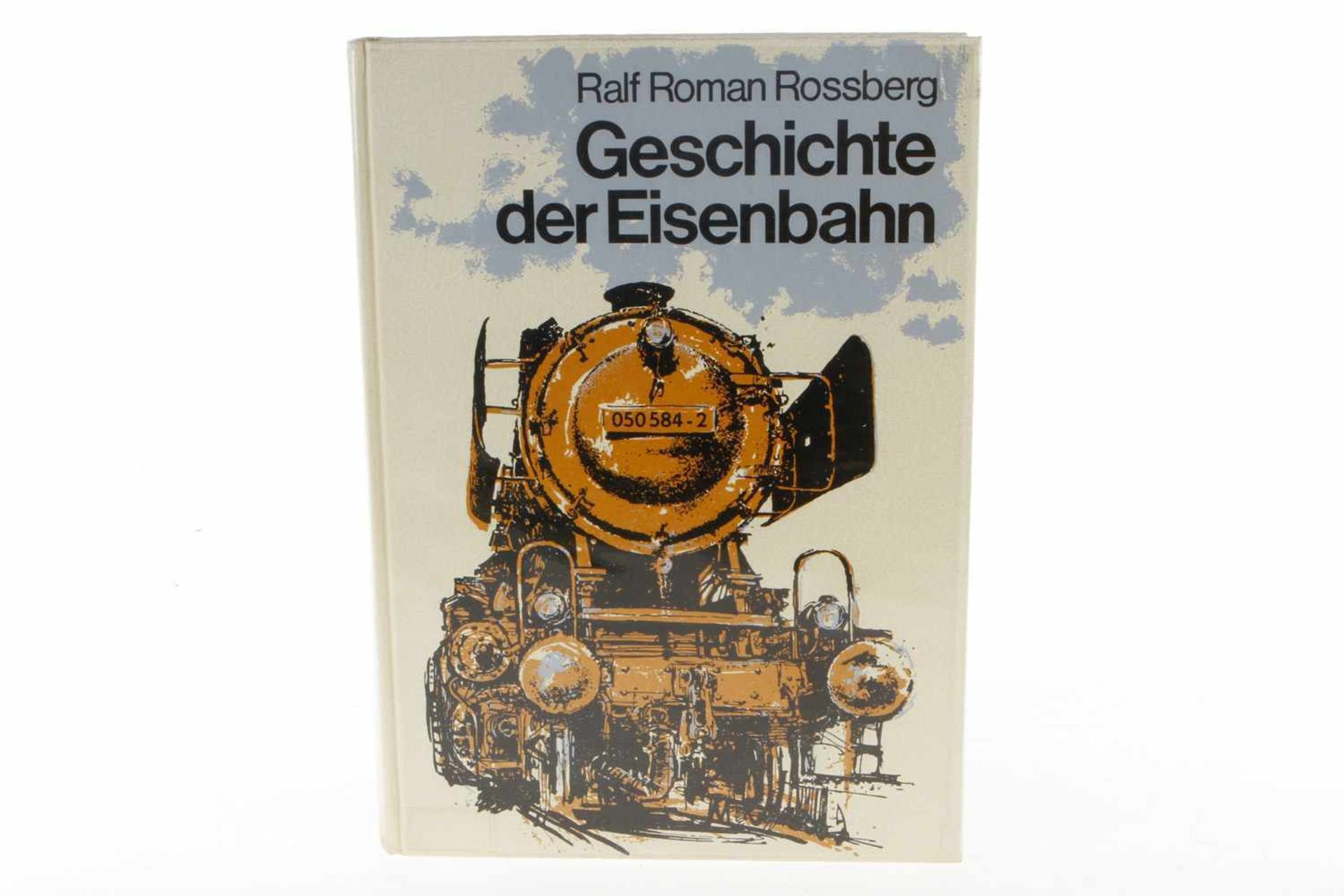 Buch "Geschichte der Eisenbahn", 1977, 550 Seiten, Alterungsspuren